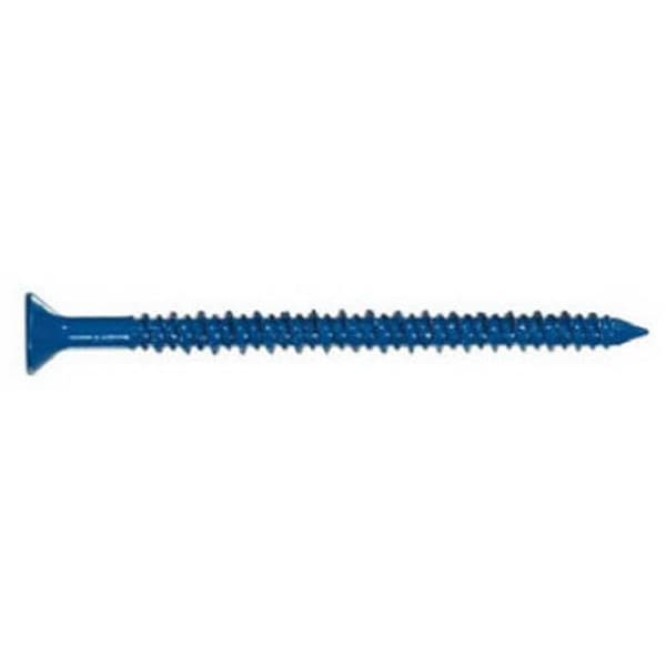 Hillman Fasteners 375301 0.18 x 1.75 in. Phillips Flat Head Tapper Concrete Screw With Bit; 100 Pack